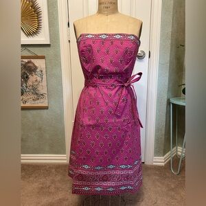 Strapless Dress with Removable Tie, Back Zip Closure. Size 12 / NWT